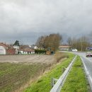 Entrée Est de Beuvry, RD 953 au dessus de la A23 D953 