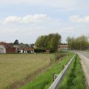 Entrée Est de Beuvry, RD 953 au dessus de la A23 D953 