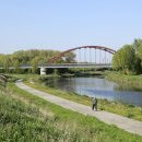 Le Catelet - chemin de halage le long de l’Escaut